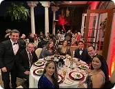 Celebración durante la gala