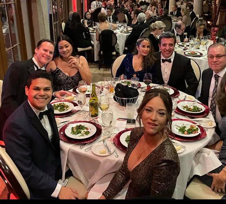 Miembros de PAMA durante la gala de la Convención